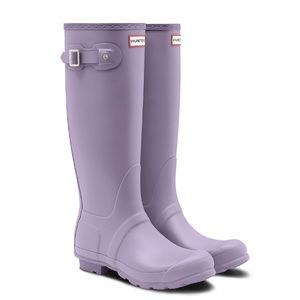NEW Hunter Original Tall Boots in Matte Thistle